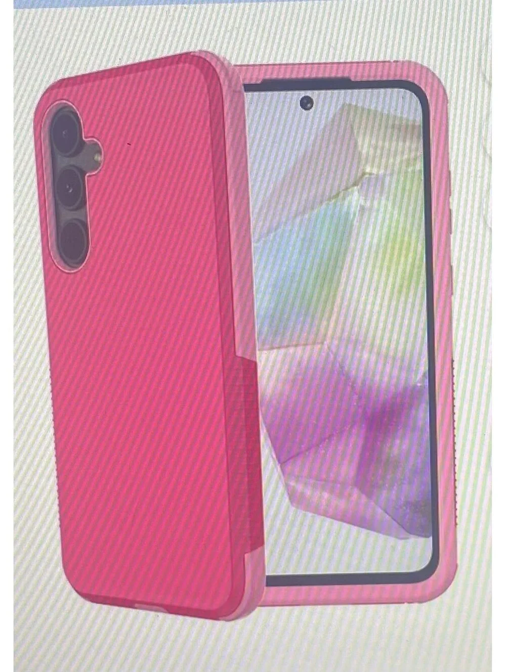 Onn Case for Samsung Galaxy A35 5G Pink
